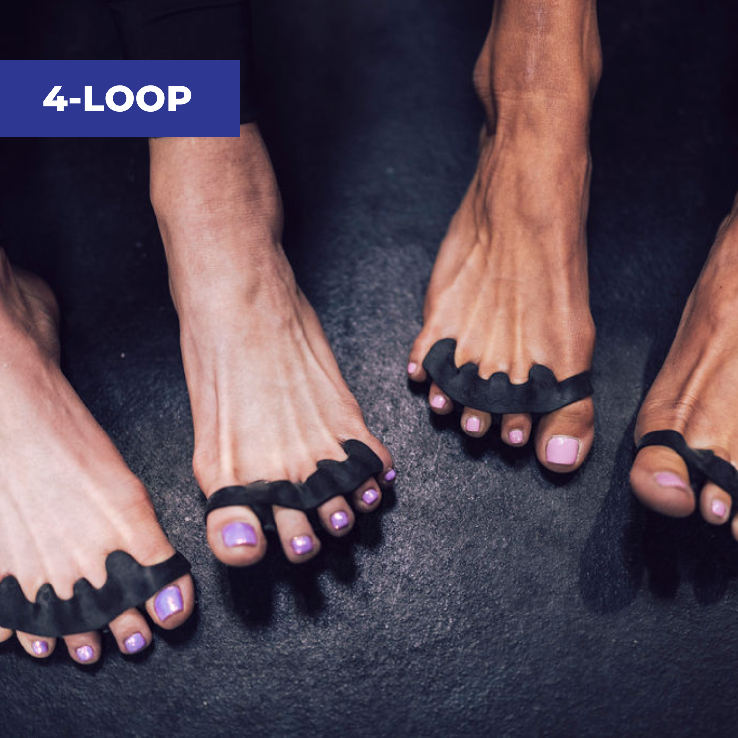 Wearing 2025 toe spacers